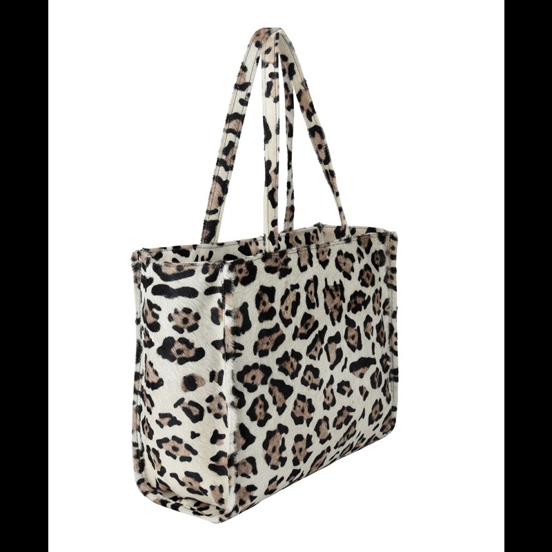 Adax Shopper Grace Molino Grå/leopard 2