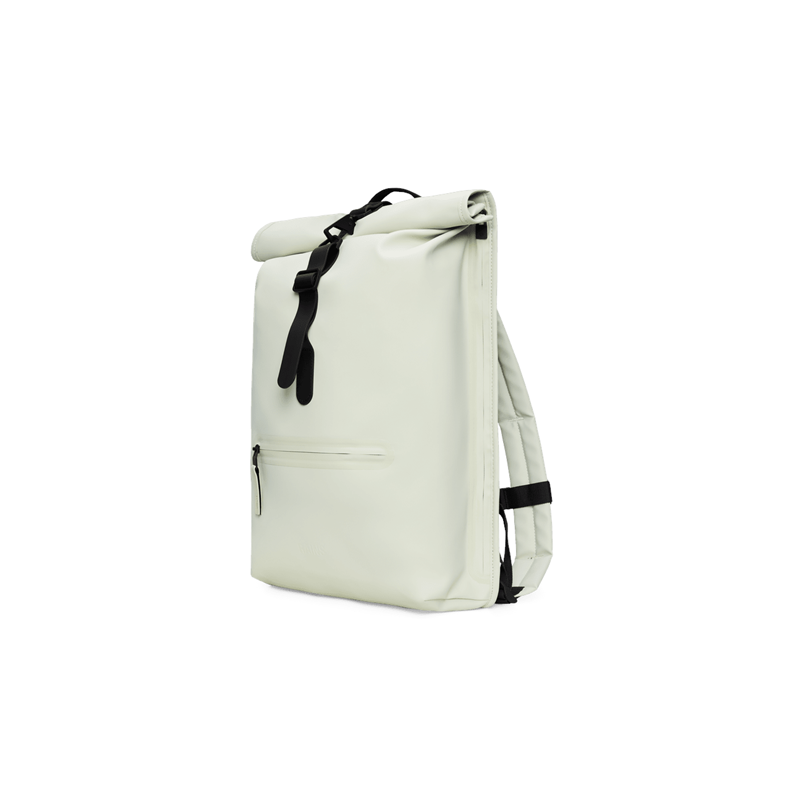 RAINS Ryggsäck Rolltop Rucksack Creme 3