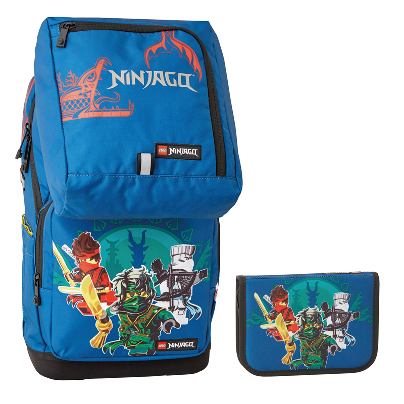 LEGO Bags Skolväskeset Optimo S Ninjago Mörkblå 1