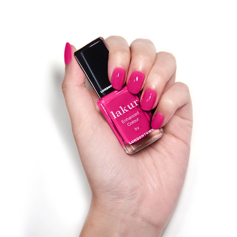 Londontown Neglelak Queen of Hearts Mørk Pink 2