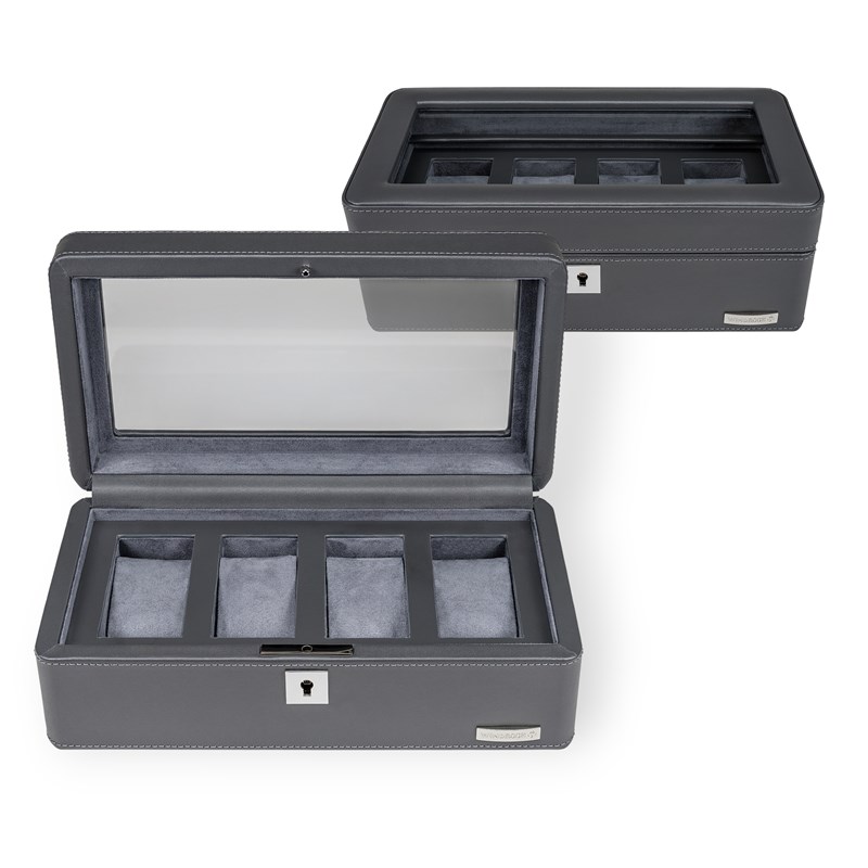 Windrose Rejseurkasse 4 ure Grå 1