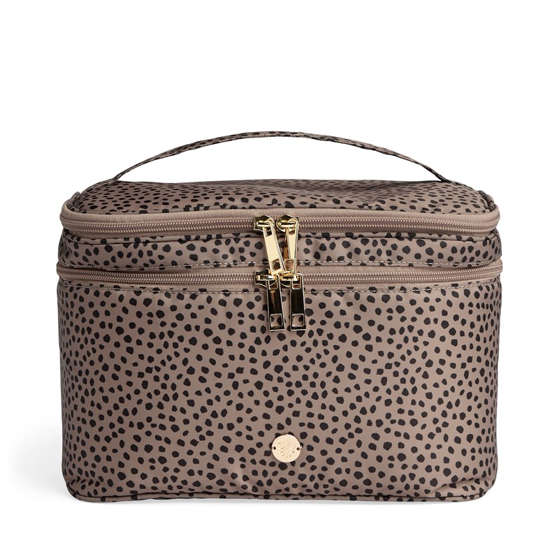 Aura Toilettaske Almada Taupe/Sort 1