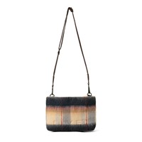 DAY ET Crossbody Day Woolen Check CB  Blå/gul 1