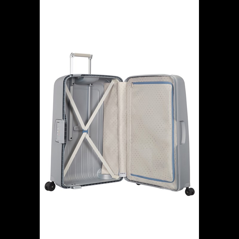 Samsonite Kuffert S'Cure Sølv 81 Cm 5
