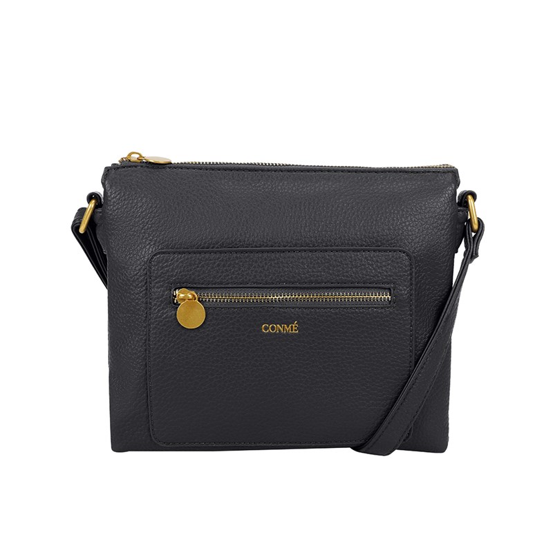 Conmé Crossbody Nanny Gråbrun 1