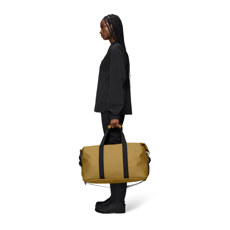 RAINS Rejsetaske Hilo Weekend Bag Brun/Beige 4