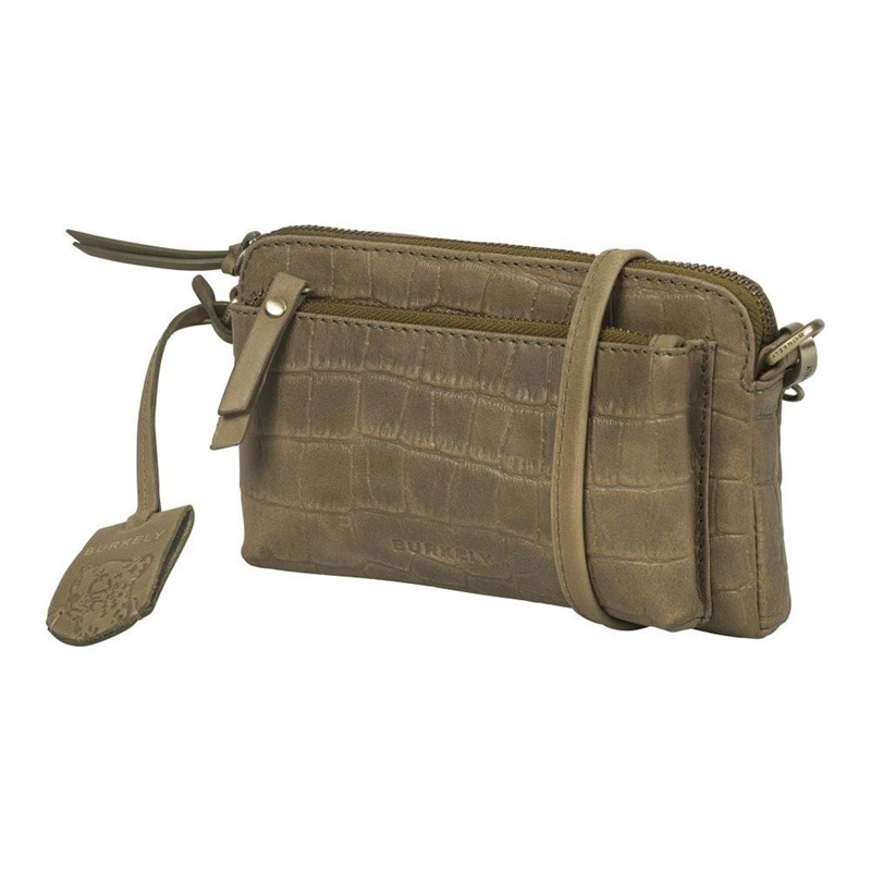Burkely Crossbody Croco Cassy  Grøn 3