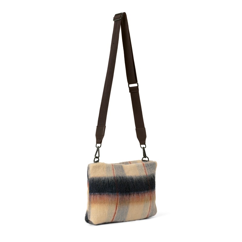 DAY ET Crossbody Day Woolen Check CB  Blå/gul 2