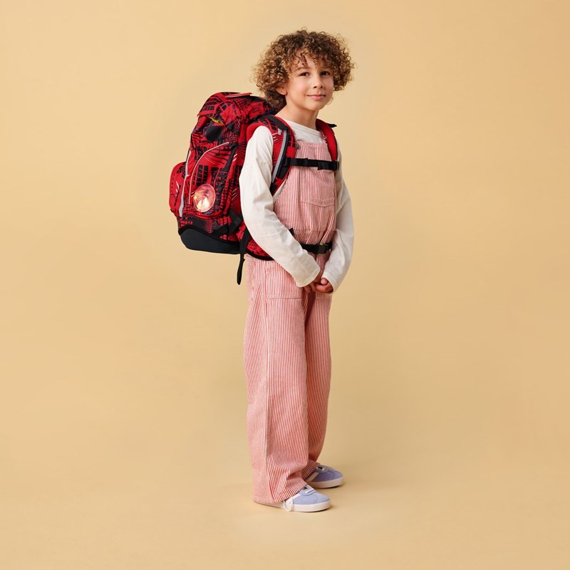 Ergobag Skoletaskesæt Pack FireBear Rød/sort 7