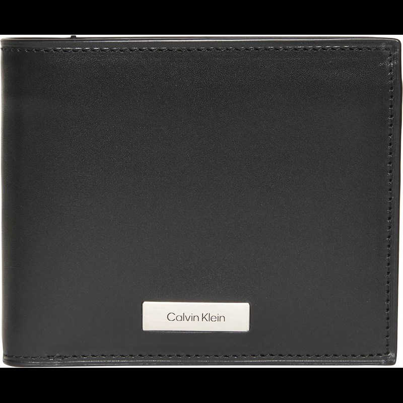 Calvin Klein Herrepung Plaque Bifold Sort 1