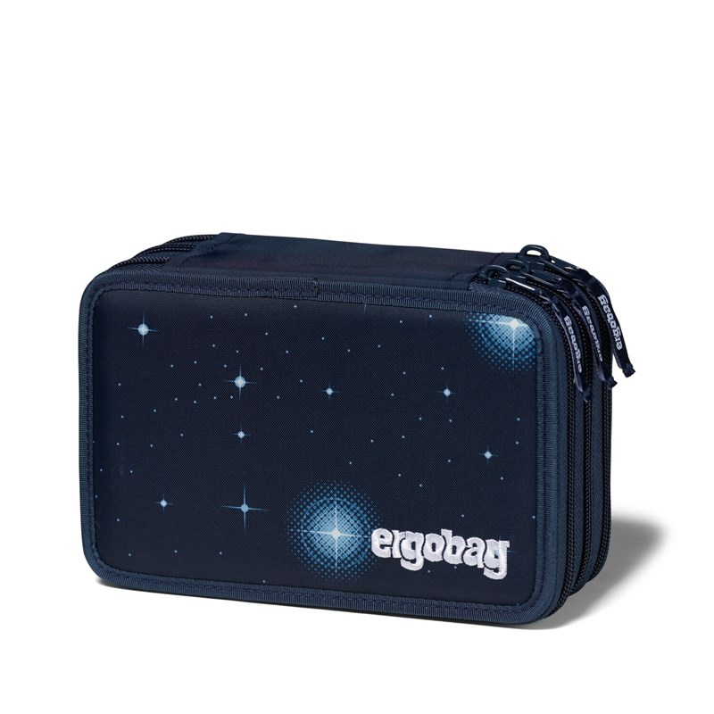 Ergobag Pennfodral Maxi AtmosBear  Blå med stjärnor 1