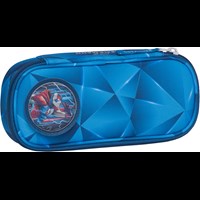 Beckmann Penalhus Blue Lightning Ovalt Bord/rød 1