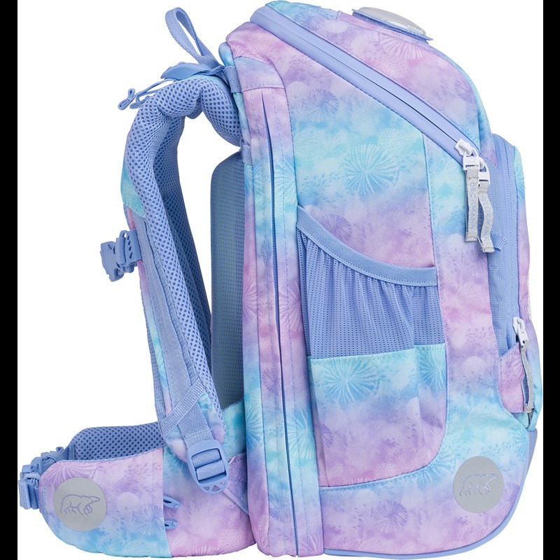 Beckmann Skoletaske Active Air Seashell lyseblå/lilla 4