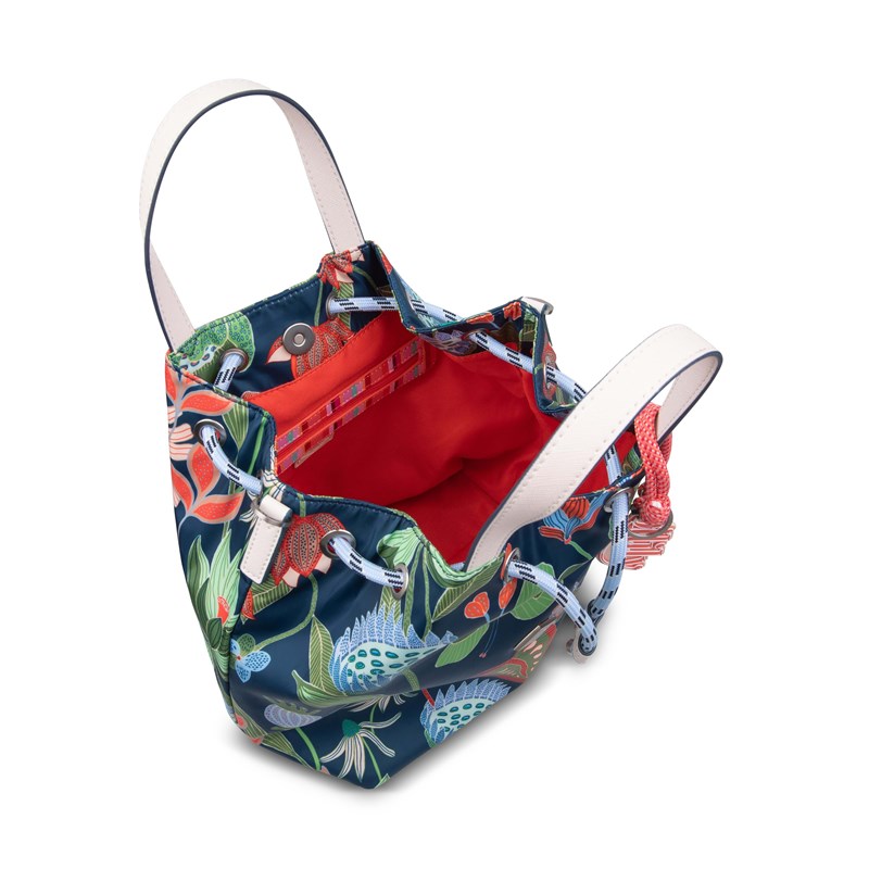 Oilily Håndtaske Drawstring Blå 4