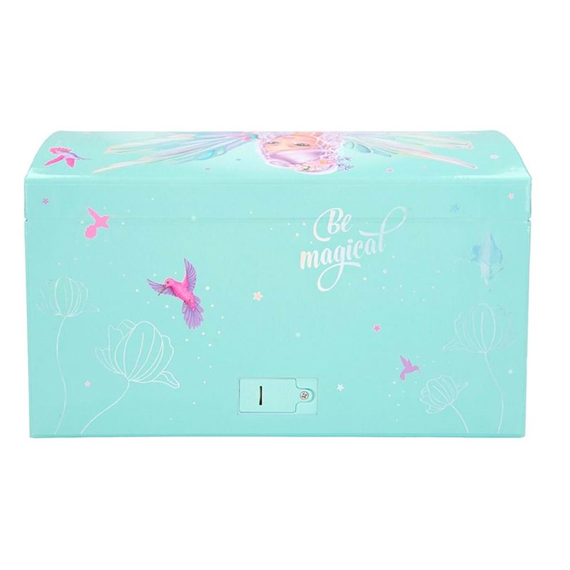 TOPModel Smykkeskrin med kode og musik  Turkis 6