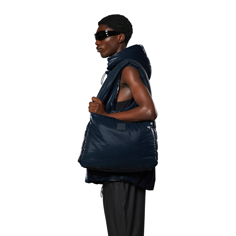 RAINS Shopper Loop Mini M. blå 2