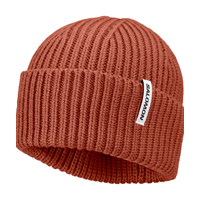 Salomon Mössa Snowbird Beanie Bränt röd