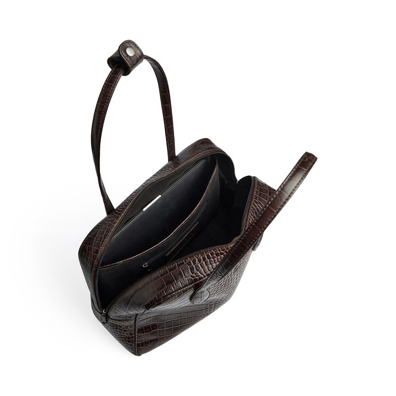 MARKBERG Computertaske ElaraMBG Croco Brown Croco 14" 7