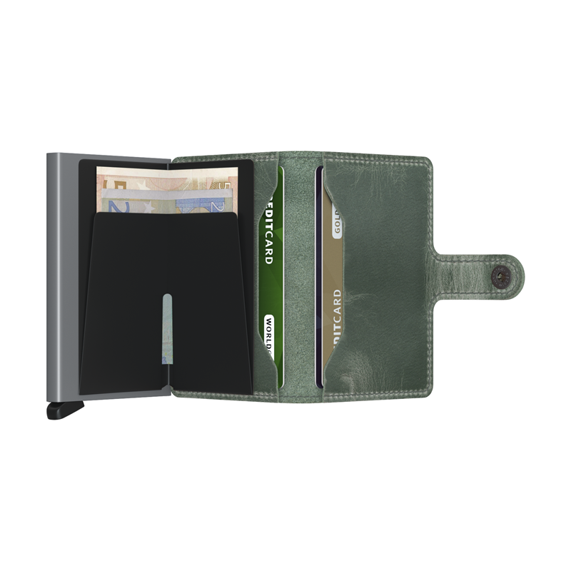 Secrid Korthållare Mini Wallet Oliv 4