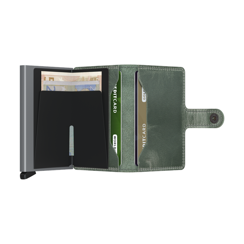 Secrid Kortholder Mini wallet Oliven 4