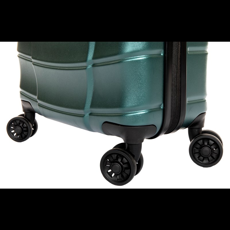Cavalet Kuffert Svarte Grøn 55 Cm 4