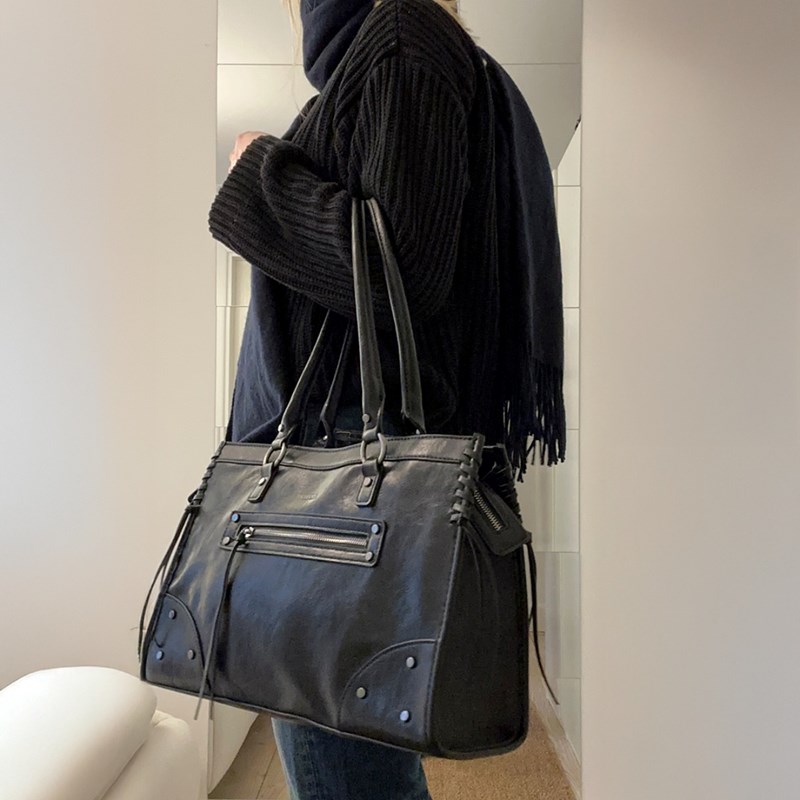 Conmé Shopper Lucy Svart 14" 2