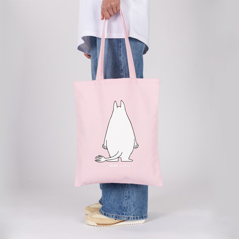 Nordic Buddies Tote Bag Mumitrold Pink mønster 4