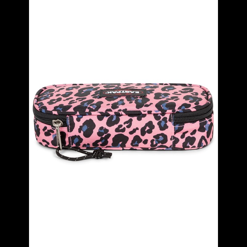 Eastpak Pennfodral Oval Single Svart/grå/rosa 3