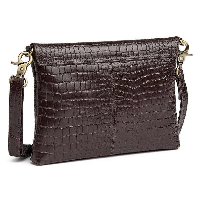 Depeche Clutch Fashion Favourites Brun krokodil 2