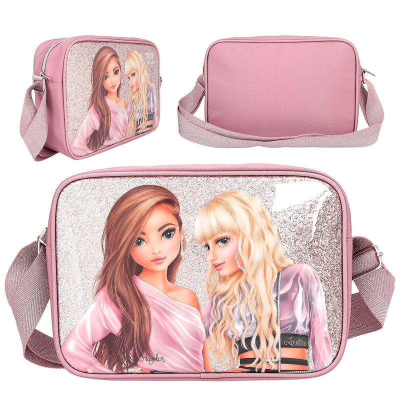 TOPModel Skuldertaske Glitter Queen Rosa 7