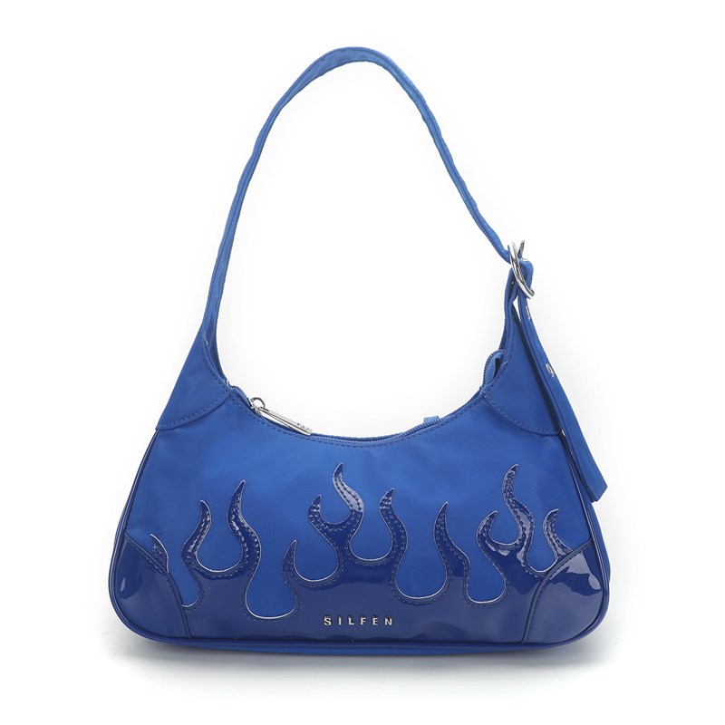 SILFEN Skuldertaske Thora Flame Royal Blue 1