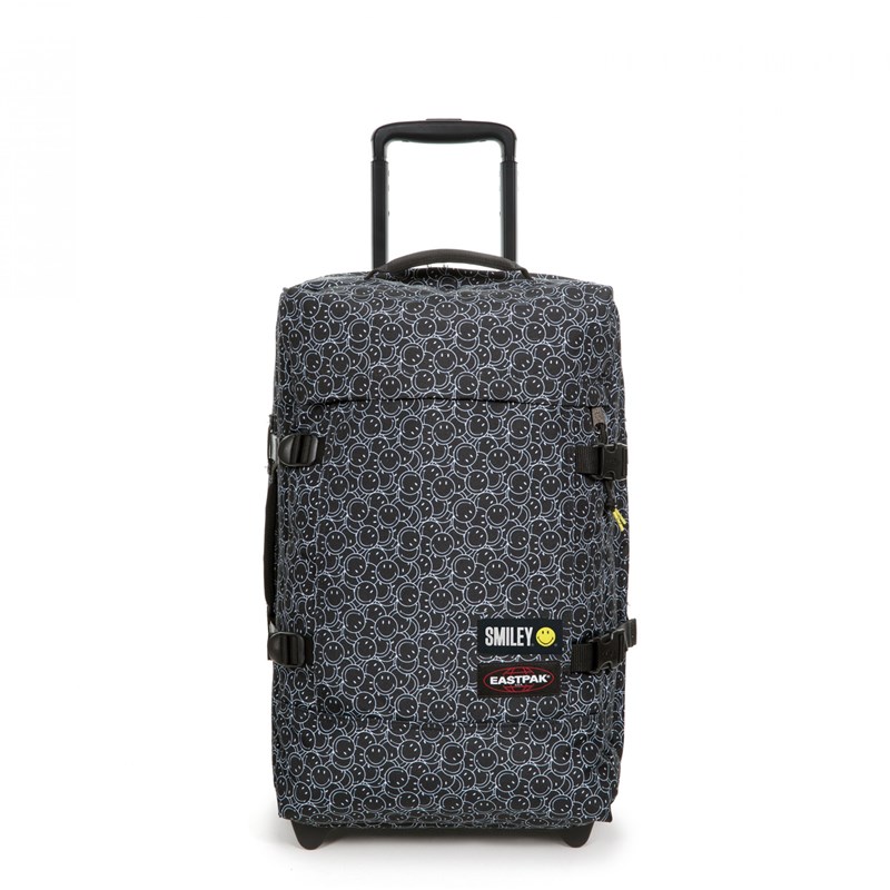 Eastpak Kuffert Tranverz Sort/hvid mønster Str S 1