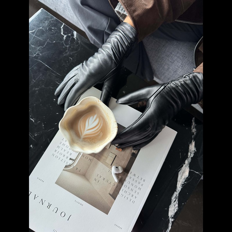 MARKBERG Damhandske Aria Svart Str 7 6