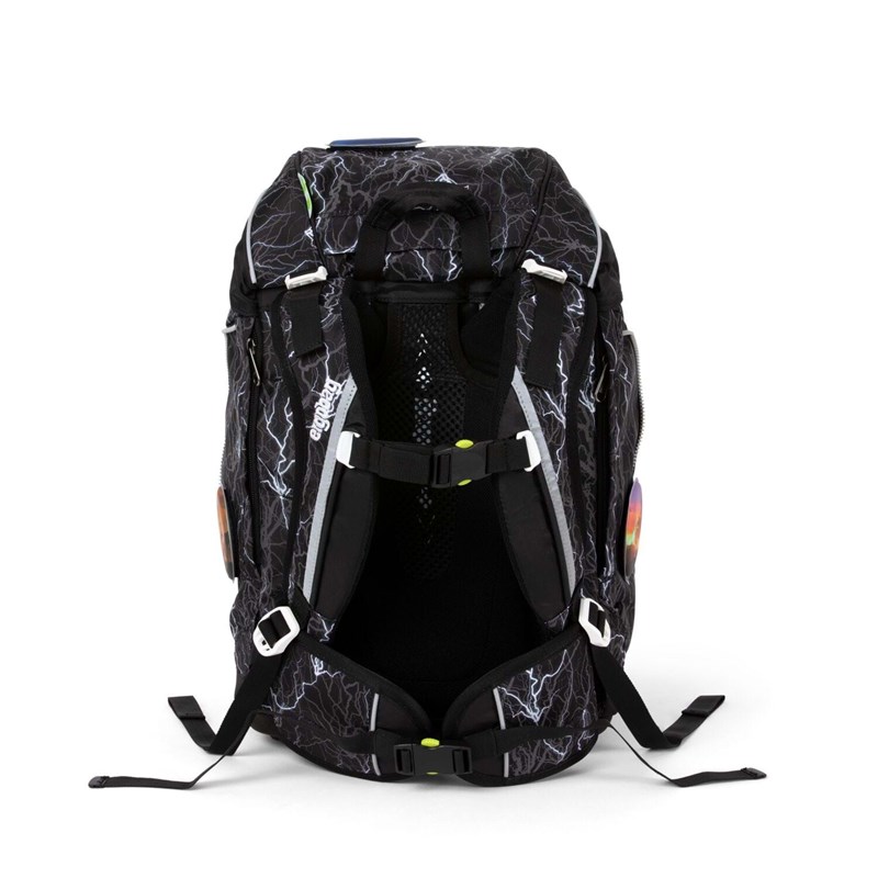 Ergobag Skoletaskesæt Pack Glow Sort/Hvid 4