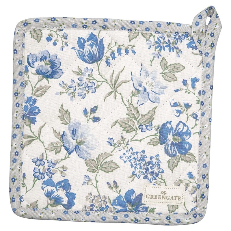 GreenGate Grydelapper 2 stk. Donna Blå