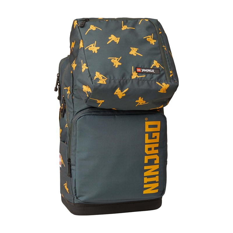 LEGO Bags Skoletaske Maxi+ Ninjago Golde Grå 2