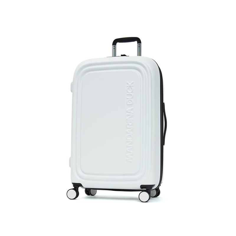 Mandarina Duck Resväska Logoduck+ Vit 69 Cm 2