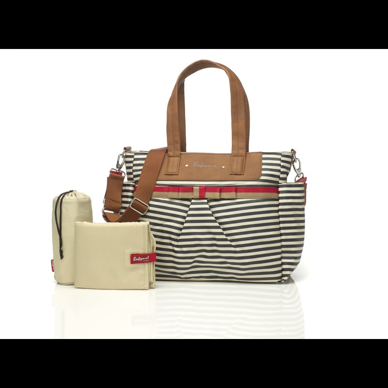 Babymel Pusletaske-Cara Wave Brun 2