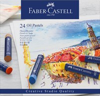 Faber-Castell Oljepastellkritor 24 st. Multi 1