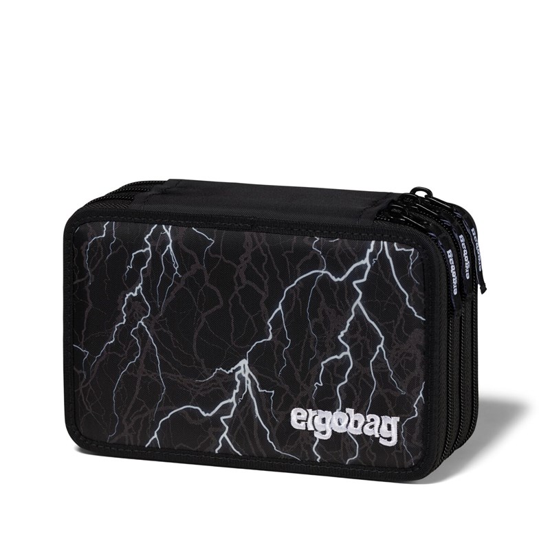 Ergobag Pennfodral M Super ReflectBear Svart med mönster 1