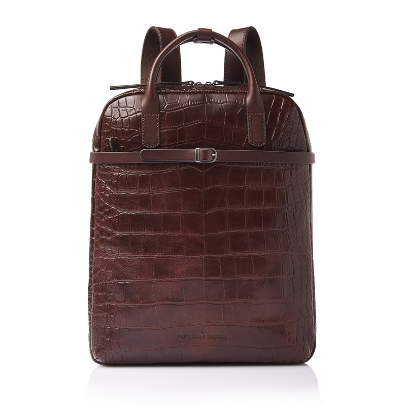 Castelijn & Beerens Rygsæk Emma RFID Mocca Brun 15" 1