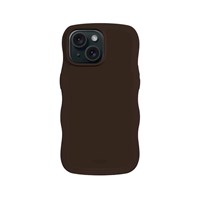 Holdit Mobilfodral Wavy Brun iPhone 13/14/15 1