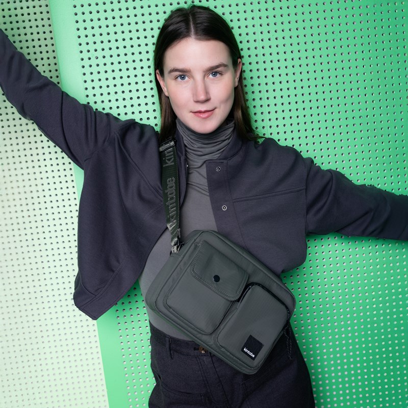 Kintobe Crossbody Miles Mörkgrön 2