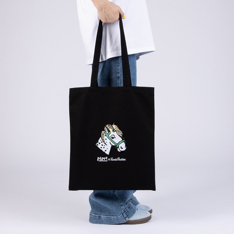 Nordic Buddies Tote Bag Pippi Sort 4