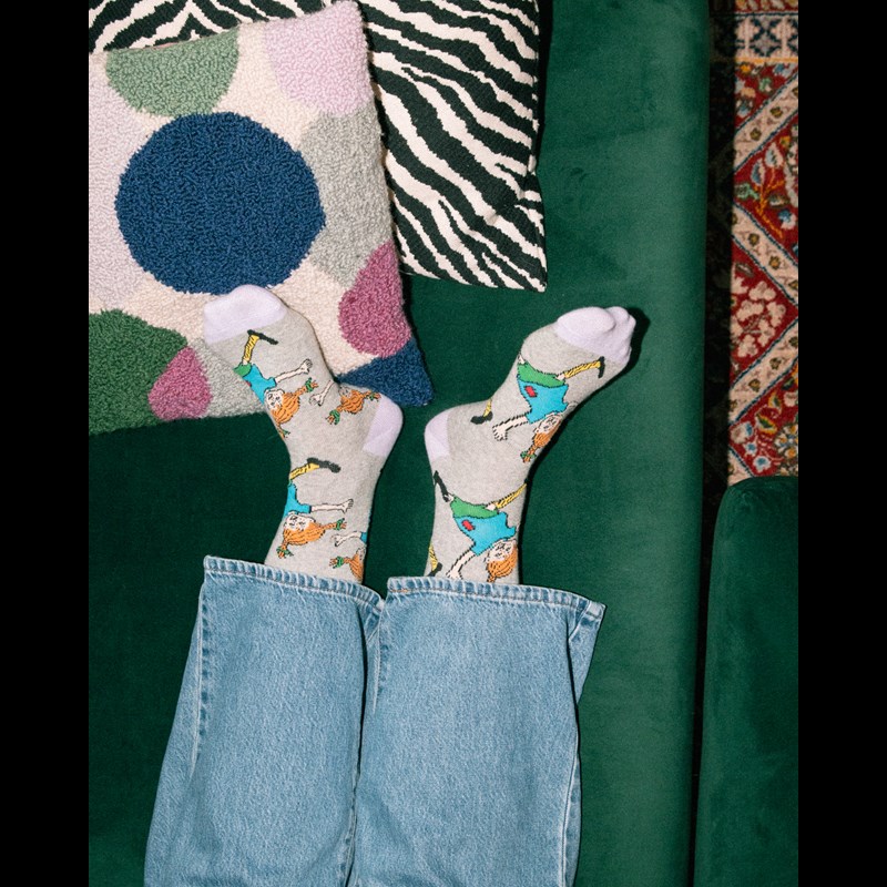 Nordic Buddies Strumpor Pippi  Persika Str. 36-42 2