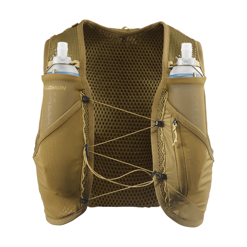 Salomon Löparväst Active Skin 8 Oliv Str S 2