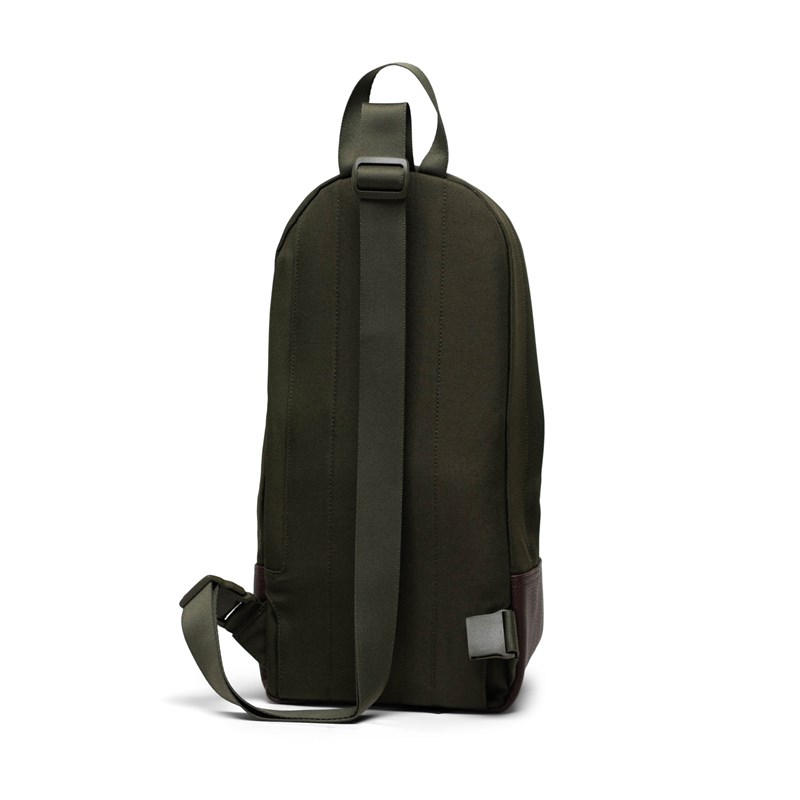 Herschel Sling Bag Heritage Grön flaska 3