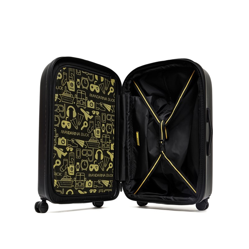 Mandarina Duck Resväska Logoduck+ M Svart 69 Cm 4
