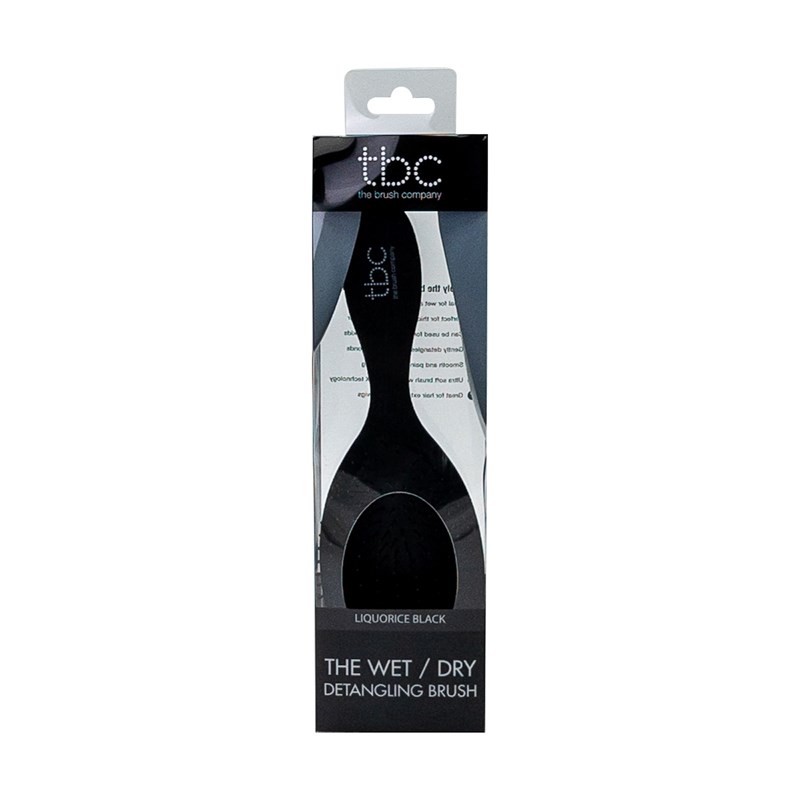 TBC Hårbørste Wet & Dry Sort 2