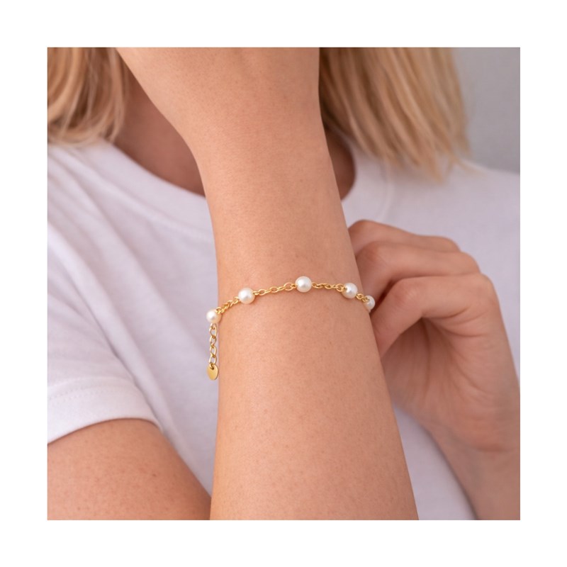 PITAYA Armband Rikke Pearl  Guld 2